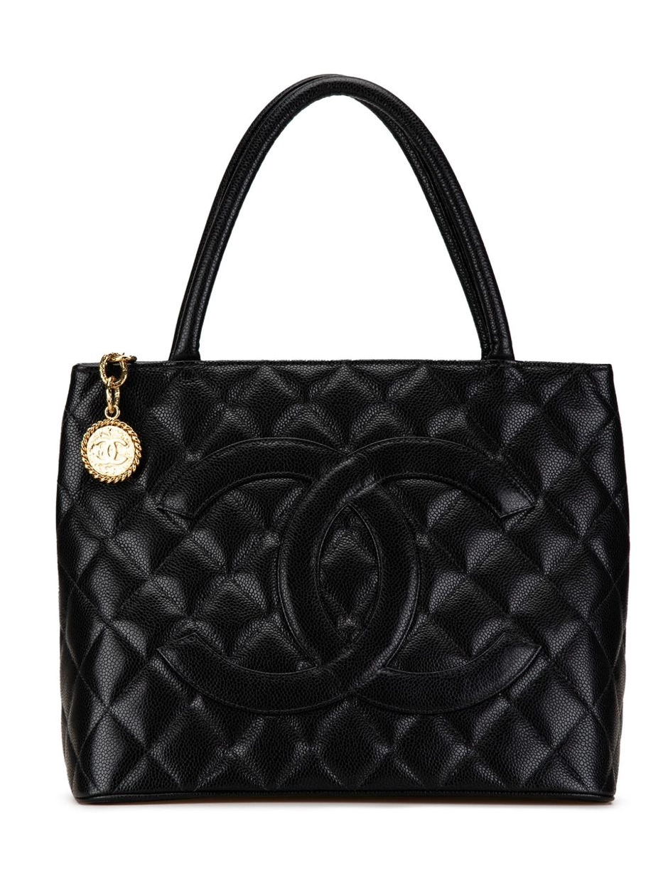 Cheap HOT SALE Women tote CHANEL 2004-2005 Medallion Caviar bag 0430